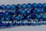 CMJ540 15.5 inches 4mm round rainbow jade beads wholesale