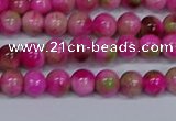 CMJ548 15.5 inches 6mm round rainbow jade beads wholesale