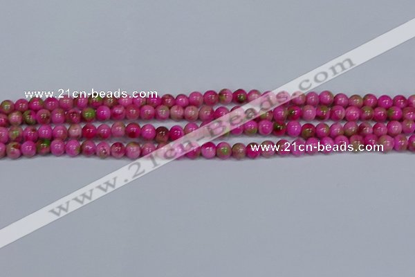 CMJ548 15.5 inches 6mm round rainbow jade beads wholesale