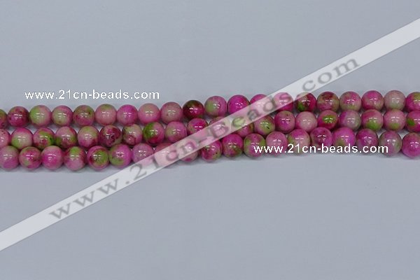 CMJ550 15.5 inches 10mm round rainbow jade beads wholesale