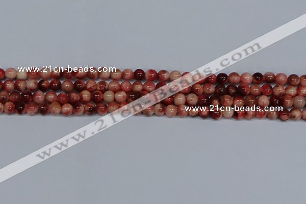 CMJ555 15.5 inches 6mm round rainbow jade beads wholesale