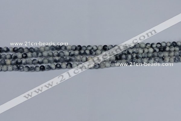 CMJ561 15.5 inches 4mm round rainbow jade beads wholesale