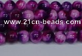 CMJ583 15.5 inches 6mm round rainbow jade beads wholesale