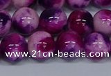 CMJ586 15.5 inches 12mm round rainbow jade beads wholesale