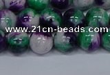 CMJ599 15.5 inches 10mm round rainbow jade beads wholesale