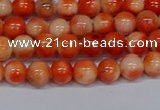 CMJ604 15.5 inches 6mm round rainbow jade beads wholesale