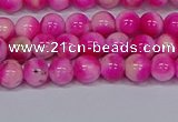 CMJ639 15.5 inches 6mm round rainbow jade beads wholesale