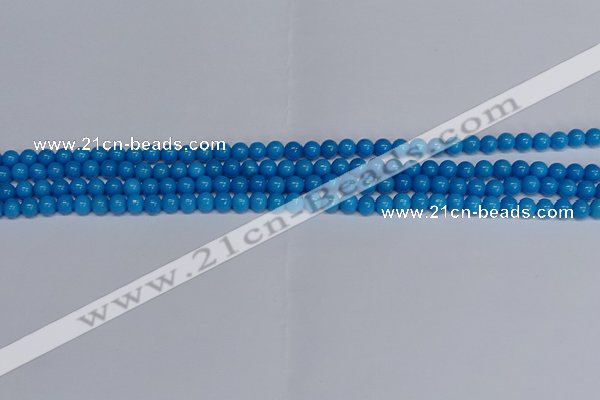 CMJ64 15.5 inches 4mm round Mashan jade beads wholesale