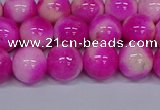 CMJ641 15.5 inches 10mm round rainbow jade beads wholesale