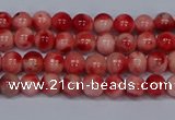 CMJ680 15.5 inches 4mm round rainbow jade beads wholesale