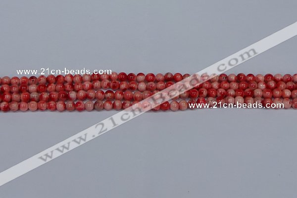 CMJ680 15.5 inches 4mm round rainbow jade beads wholesale