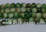 CMJ701 15.5 inches 4mm round rainbow jade beads wholesale