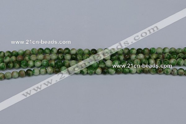 CMJ702 15.5 inches 6mm round rainbow jade beads wholesale