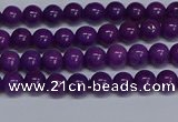 CMJ71 15.5 inches 4mm round Mashan jade beads wholesale