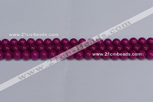 CMJ81 15.5 inches 10mm round Mashan jade beads wholesale