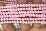 CMJ820 15.5 inches 4mm round matte Mashan jade beads wholesale