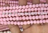 CMJ821 15.5 inches 6mm round matte Mashan jade beads wholesale