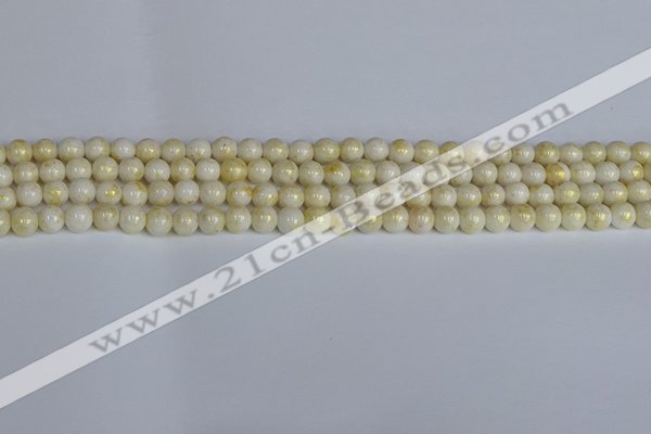 CMJ900 15.5 inches 4mm round Mashan jade beads wholesale