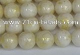 CMJ901 15.5 inches 6mm round Mashan jade beads wholesale