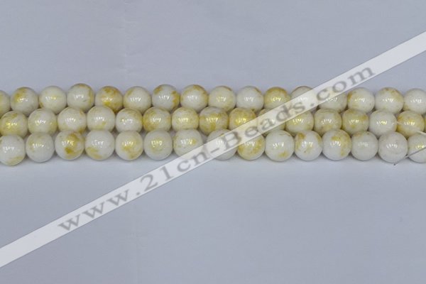 CMJ902 15.5 inches 8mm round Mashan jade beads wholesale