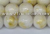 CMJ903 15.5 inches 10mm round Mashan jade beads wholesale