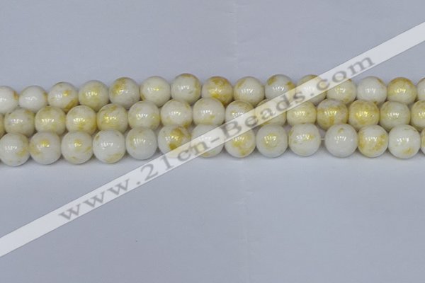 CMJ903 15.5 inches 10mm round Mashan jade beads wholesale