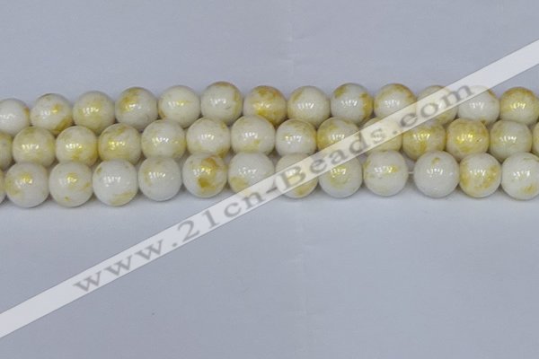 CMJ904 15.5 inches 12mm round Mashan jade beads wholesale