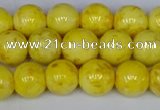 CMJ906 15.5 inches 6mm round Mashan jade beads wholesale