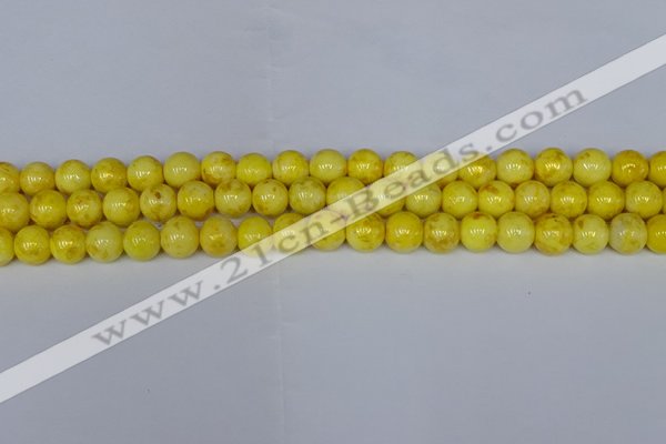 CMJ906 15.5 inches 6mm round Mashan jade beads wholesale