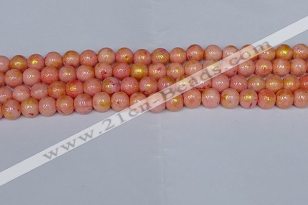 CMJ911 15.5 inches 6mm round Mashan jade beads wholesale