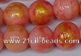 CMJ914 15.5 inches 12mm round Mashan jade beads wholesale