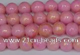 CMJ915 15.5 inches 4mm round Mashan jade beads wholesale