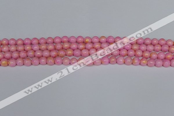 CMJ915 15.5 inches 4mm round Mashan jade beads wholesale