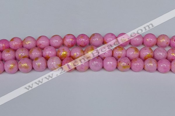 CMJ918 15.5 inches 10mm round Mashan jade beads wholesale