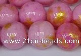 CMJ919 15.5 inches 12mm round Mashan jade beads wholesale