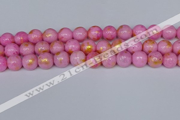 CMJ919 15.5 inches 12mm round Mashan jade beads wholesale