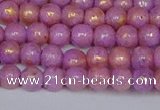 CMJ920 15.5 inches 4mm round Mashan jade beads wholesale