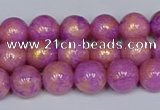 CMJ921 15.5 inches 6mm round Mashan jade beads wholesale