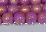 CMJ922 15.5 inches 8mm round Mashan jade beads wholesale