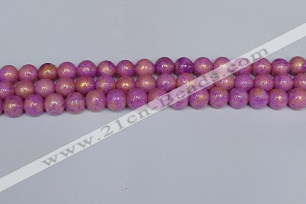 CMJ922 15.5 inches 8mm round Mashan jade beads wholesale