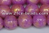 CMJ923 15.5 inches 10mm round Mashan jade beads wholesale