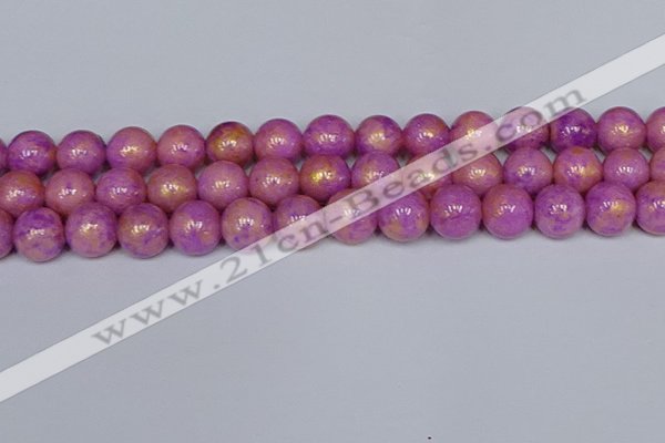 CMJ923 15.5 inches 10mm round Mashan jade beads wholesale