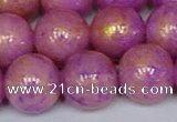 CMJ924 15.5 inches 12mm round Mashan jade beads wholesale