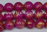 CMJ926 15.5 inches 6mm round Mashan jade beads wholesale