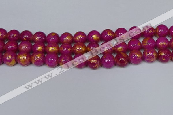 CMJ928 15.5 inches 10mm round Mashan jade beads wholesale