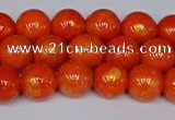 CMJ931 15.5 inches 6mm round Mashan jade beads wholesale