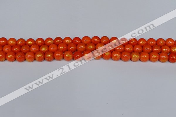 CMJ931 15.5 inches 6mm round Mashan jade beads wholesale