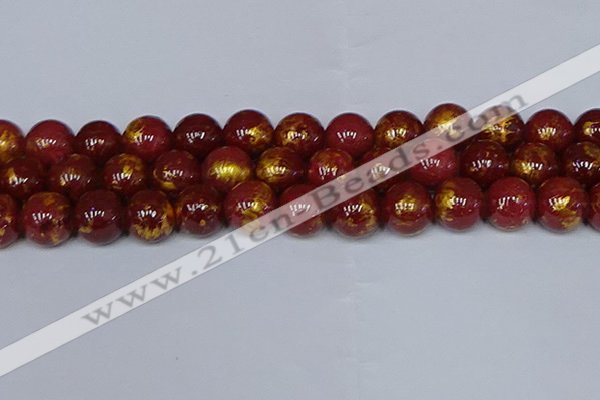 CMJ949 15.5 inches 12mm round Mashan jade beads wholesale