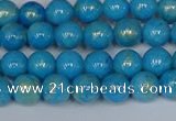 CMJ950 15.5 inches 4mm round Mashan jade beads wholesale