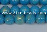 CMJ951 15.5 inches 6mm round Mashan jade beads wholesale